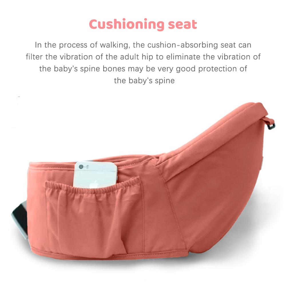 Ergonomisk bärsele med avtagbar höftsits Multifunktionell bärsele från nyfödd till småbarn