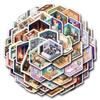 55 New Lsometric Room Graffiti Stickers Decorate Laptop Suitcase Mobile Phone DIY Stickers