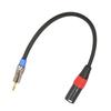 Male to Male 3PIN XLR Male to 3.5mm Cable Noise Reduction Microphone Balanced Cord  for Camera