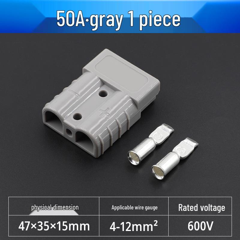 50A/120A/175A High Current EV & Forklift Battery Charging Connector - Male/Female