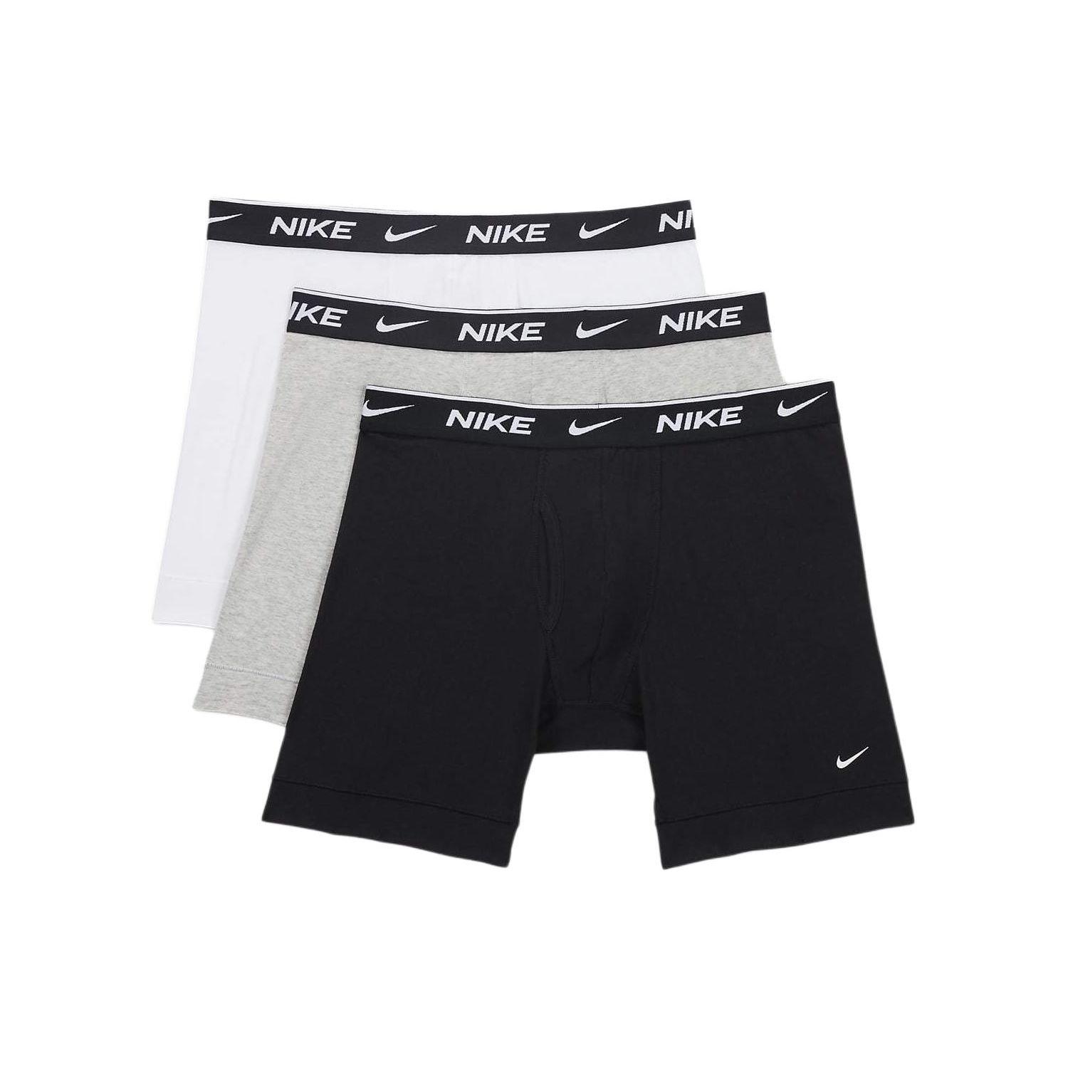 

Nike Solid Color Logo Letter Boxer Shorts 3-Pack Men bottoms DV3970-100 S