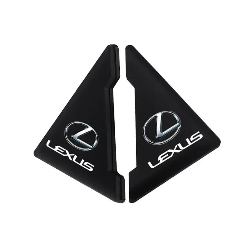 

2PCS Car Door Anti-collision Corner Protectors Stickers for Lexus RX NX GS ES RX300 RX330 IS200 CT200H IS250 GX470 NX300H IS300H