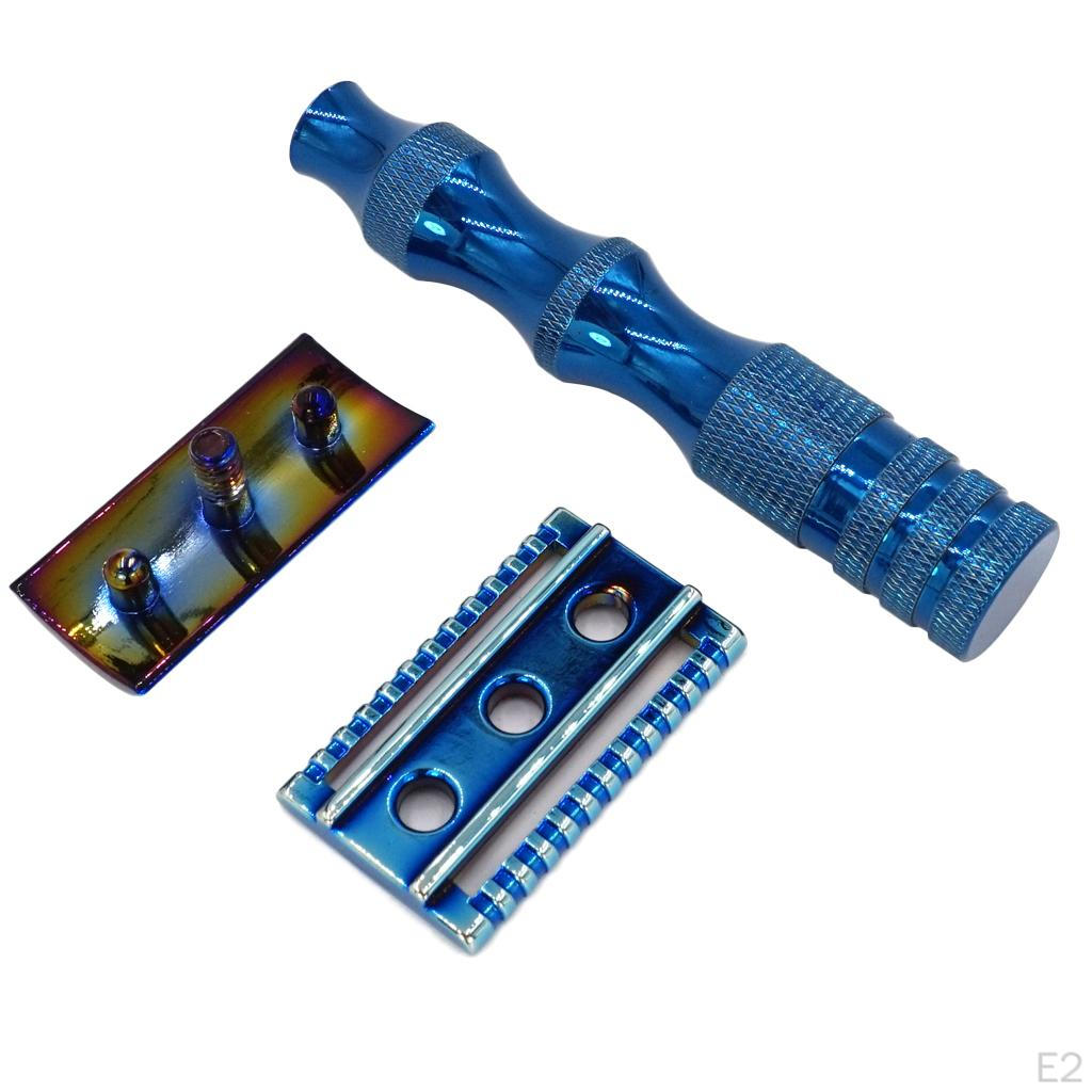 Men Classic Traditional Double Edge Shaving Safety Cleaning Grooming