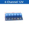 1 4 6 8 Channel 5V12V24V Relay Module with Optocoupler High Low Level Trigger Shield for Arduino PIC AVR MCU DIY Blue Board Relays 5
