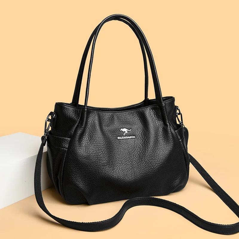 Luxury Women Tote Handbags High-capacity PU Leather Ladies Shoulder Bags High Quality Female Top Handle Messenger Crossbody Bags
