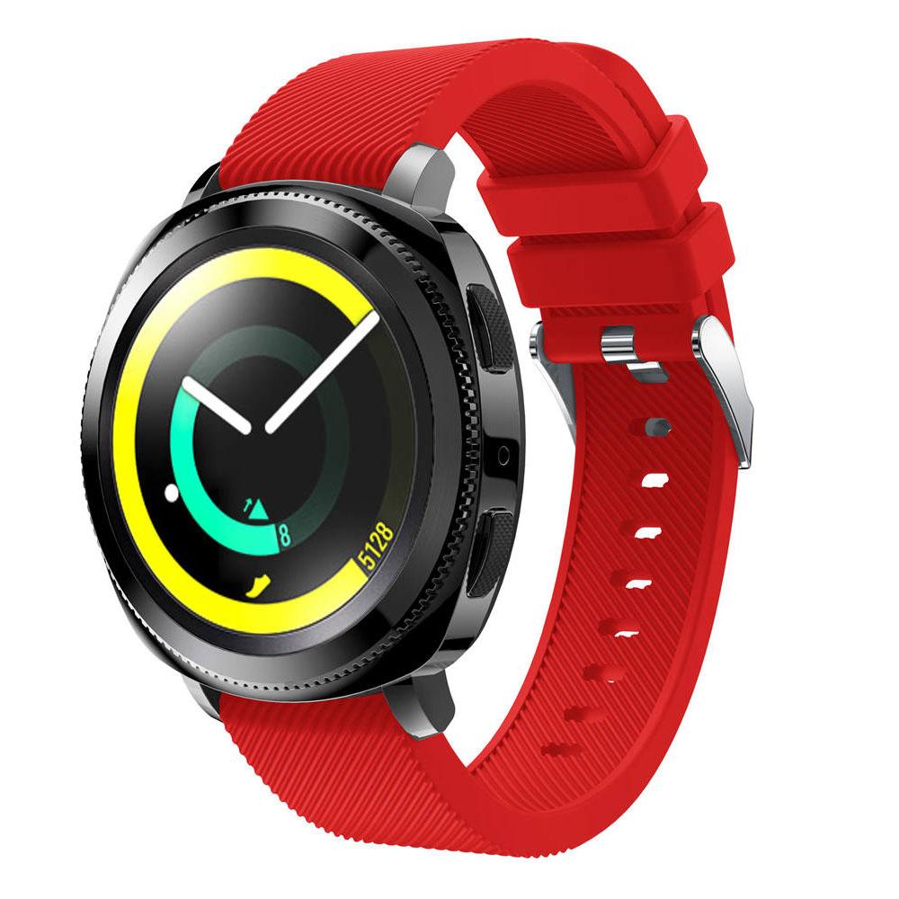 Samsung Gear Sport 20mm için Spor Silikon saat kayışı Bileklik kayışları Yedek Bilek Kayışı moda Hafif saat kayışı yeni