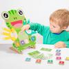 CPC CE Children's Finger Counting Puzzle - Early Education Wooden Mathematics Toy for Kindergarten (Addition & Subtraction)
