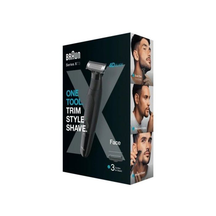 Tondeuse multi usages - BRAUN - XT 3100 - Sans fil - Lames lavables - Garantie originale