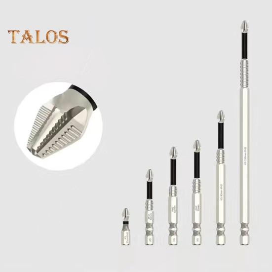 6-teiliges Schraubendreher-Bohrer-Set mit Rostschutzbeschichtung, hohe Härte 60HRC, weit verbreitet, starker magnetischer Anti-Rutsch-Bohrer-Satz