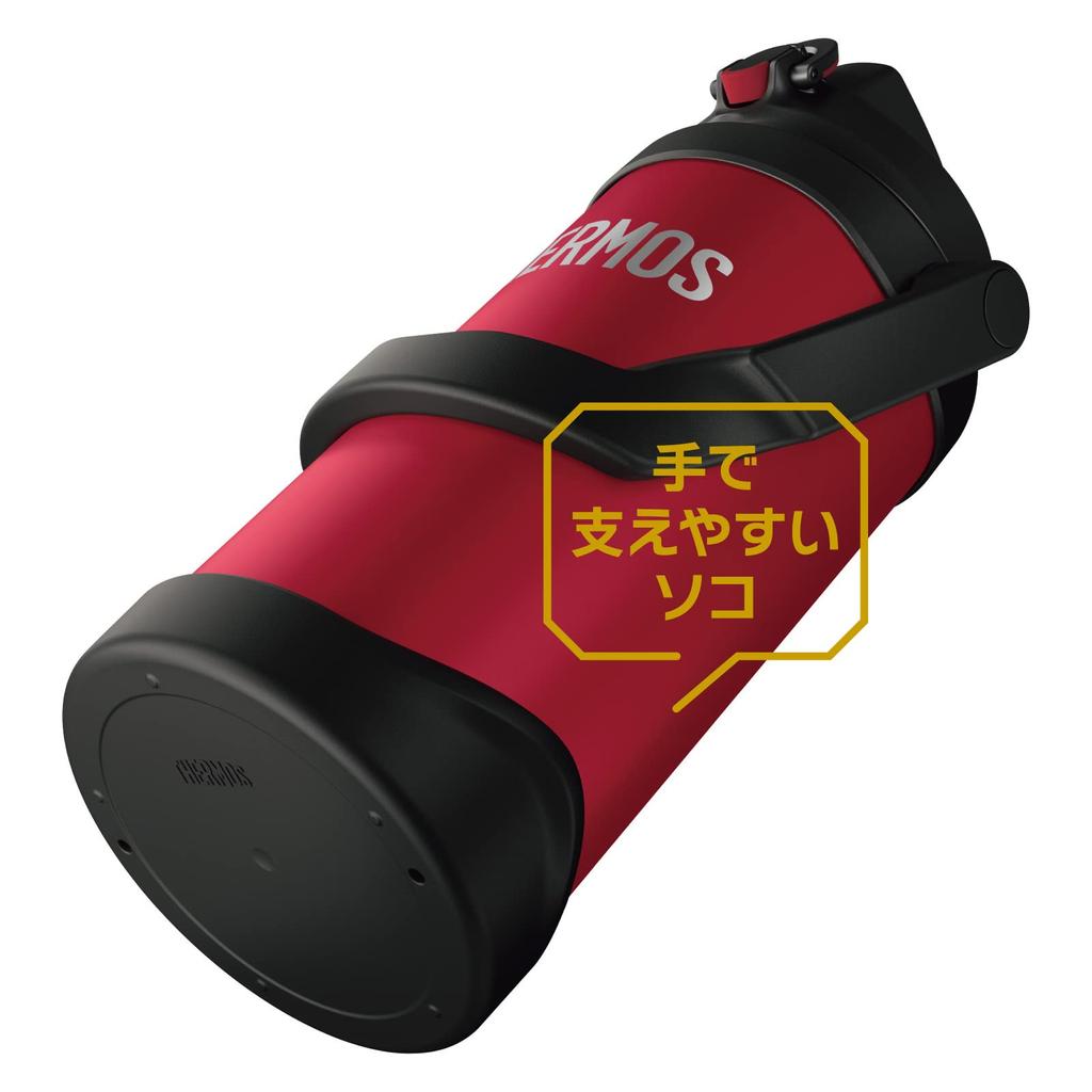 Thermos Vacuum Insulated Sports R Jug, 3L, Red, FJQ-3000
