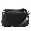 Shoulder Bag 001.3341.3444 Black Nylon Canvas Women Used