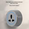 Multi-way Plug Movable Track Power Socket Adapter Wall Power Sliding Rail Socket Home Kitchen Appliances