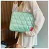 11/15inch Puffy Laptop Bag Embroidery Macaron Color Notebook Bag Shockproof Love Pattern Computer Case for Ipad/Macbook
