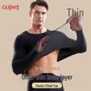 GUJIN Men's Ultra-Thin High-Elastic Thermal Base Layer Set
