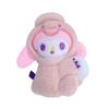 Adorable Mini Plush Dog Keychain For Kids And Adults In Yellow Pink Blue Purple