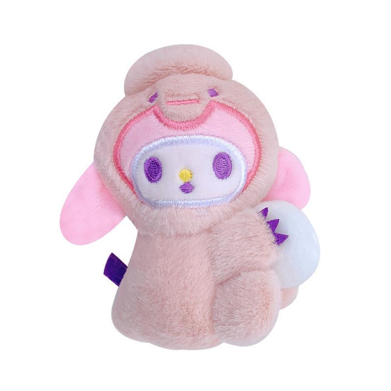 Adorable Mini Plush Dog Keychain For Kids And Adults In Yellow Pink Blue Purple