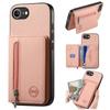 Case for iPhone 16e - Leather/PU, Pink, With Stand