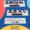 3D Premium 2.5XL 2.5XV 230JK 230JM 250XL 250XV V6 Letters for Japan car Engine Hood Fender trunk Tail Rear Decal Emblem Badge Sticker