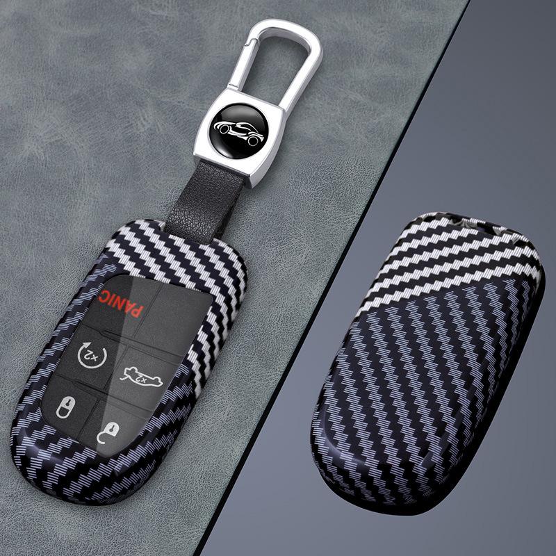 Jeep, Fiat, Dodge, Cowin, Chrysler Carbon Fiber Key Cover