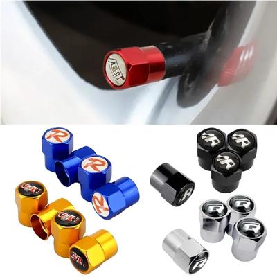 Dla Volkswagen VW ABT R Line GTI Polo Golf 5 6 7 Passat B5 B6 B7 Touran Bora Beetle Jetta Samochodowe Nakrętki na Zawory Opon Dekoracja Kół