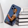 Cool Tennis Star Portrait Phone Case For iPhone17,16,15,14,13,12,11 Plus,Pro Others Soft Black Cover