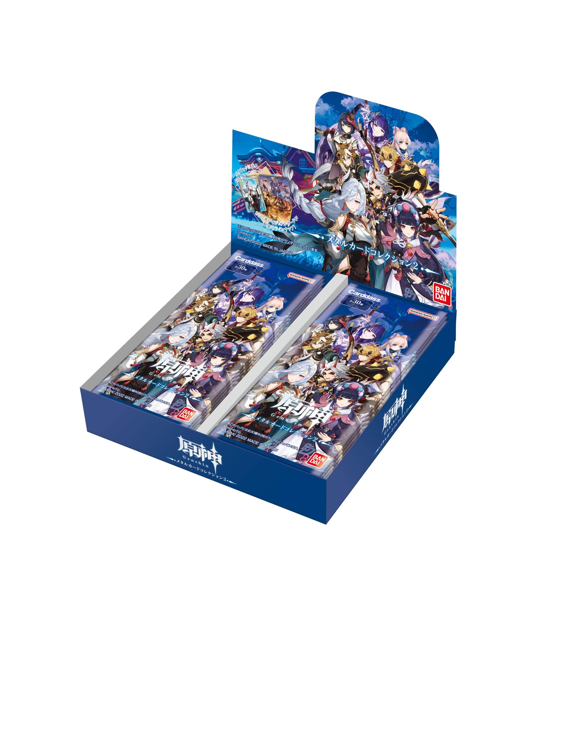 

BANDAI Genshin Metal Card Collection 2 (КОРОБКА)