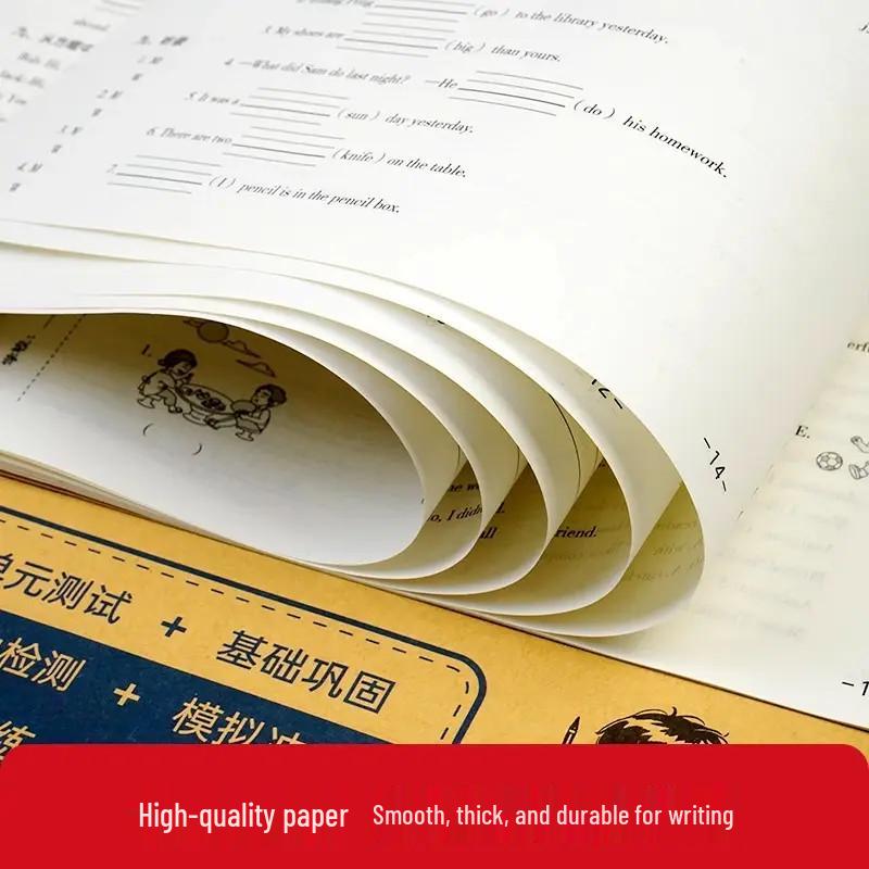 Enhanced Sprint 100 Points: Chinese Mathematics & English, Grades 1-6, Volume A & B, Comprehensive Unit Tests.