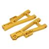 2Pcs Front Rear Lower Swing Arms Aluminum Alloy Lower Suspension Arm for JLB 1Celsius10 Car Truck Series