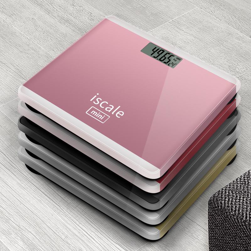 Mini Glass Body Weight Scale - Electronic Health Scale for Home