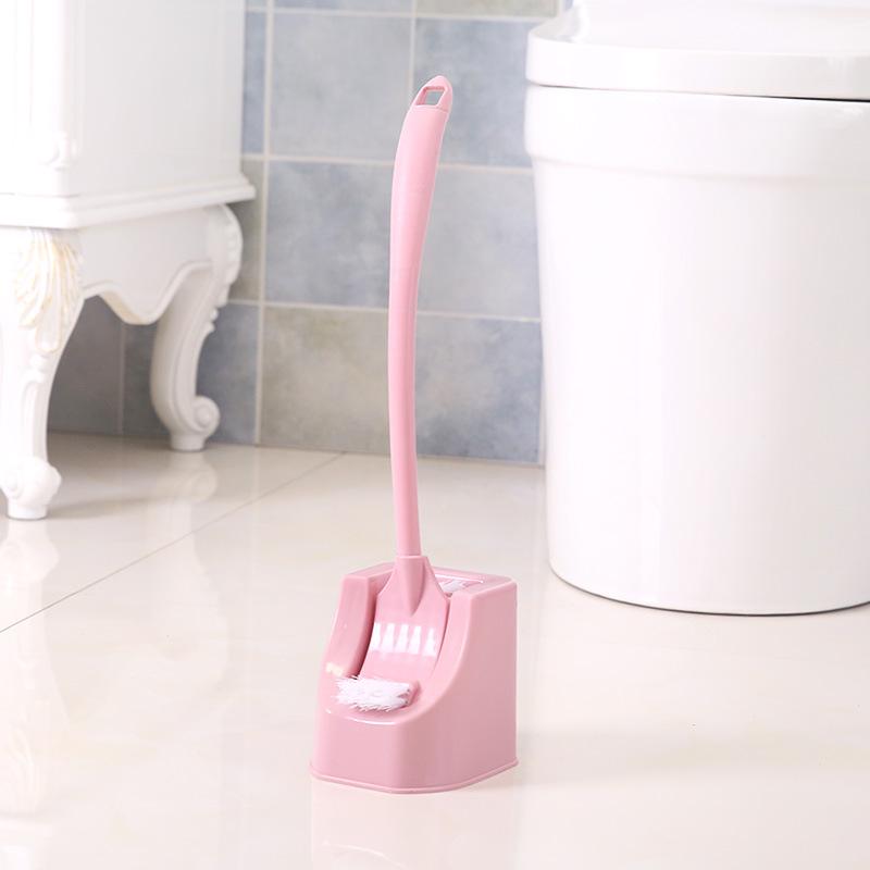 3 In 1 Toilet Brush Wall Mounted Multi-Functional Cleaning Tools With Drain Base Home Wc Bathroom Accessories Set