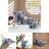 Cartoon Elephant Plush Toy Soft Short Pile For Kids And Collectors