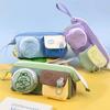 Simple Pencil Bag Cute Stationery Bag Portable Pencil Case  Elementary School Students