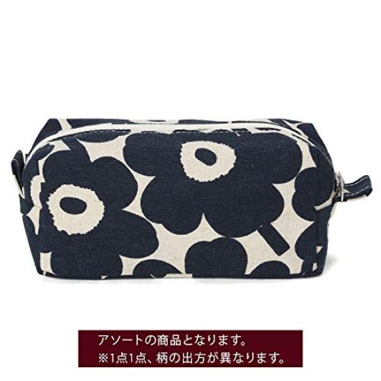Mini Unikko Pouch Tiese Blue TIISE [Marimekko] Cotton/Dark MINI-UNIKKO 70531-851 [Item]