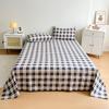 Cotton Polished Sheets Three-piece Set, Pure Cotton Student Dormitory Single Skin-friendly Sheets Three-piece Set