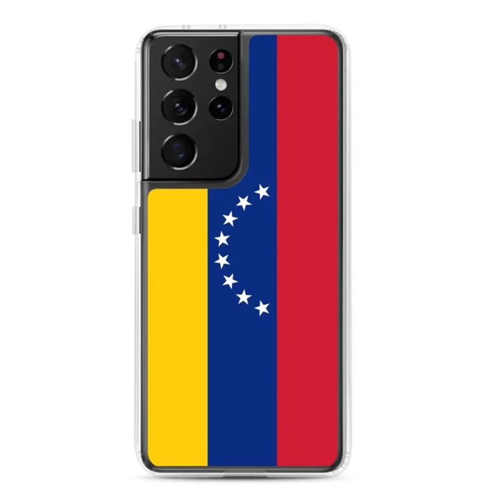 Coque Téléphone - Samsung - Galaxy S23 Plus - Drapeau Venezuela - Souple - Multicolore