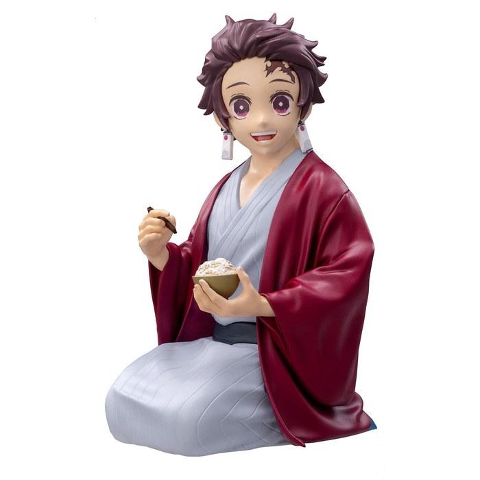 [Demon Slayer] Chokonose Premium Figure Kamado Tanjiro Swordsmith Village Arc (Black & Red, 14cm)