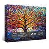 PICKFORU Stained Glass Puzzle Tree of Life Puzzle for Adults 1000 Pieces Impossible Hard Difficult C