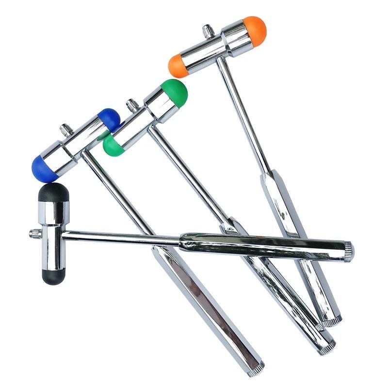 Multifunctional Neurological Buck Hammer Percussor Diagnostic Reflex Percussion Dual Head Percussion Hammer Medical Tool Kit