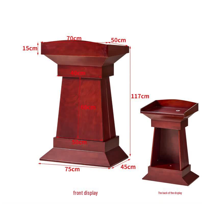 Solid Wood Lectern