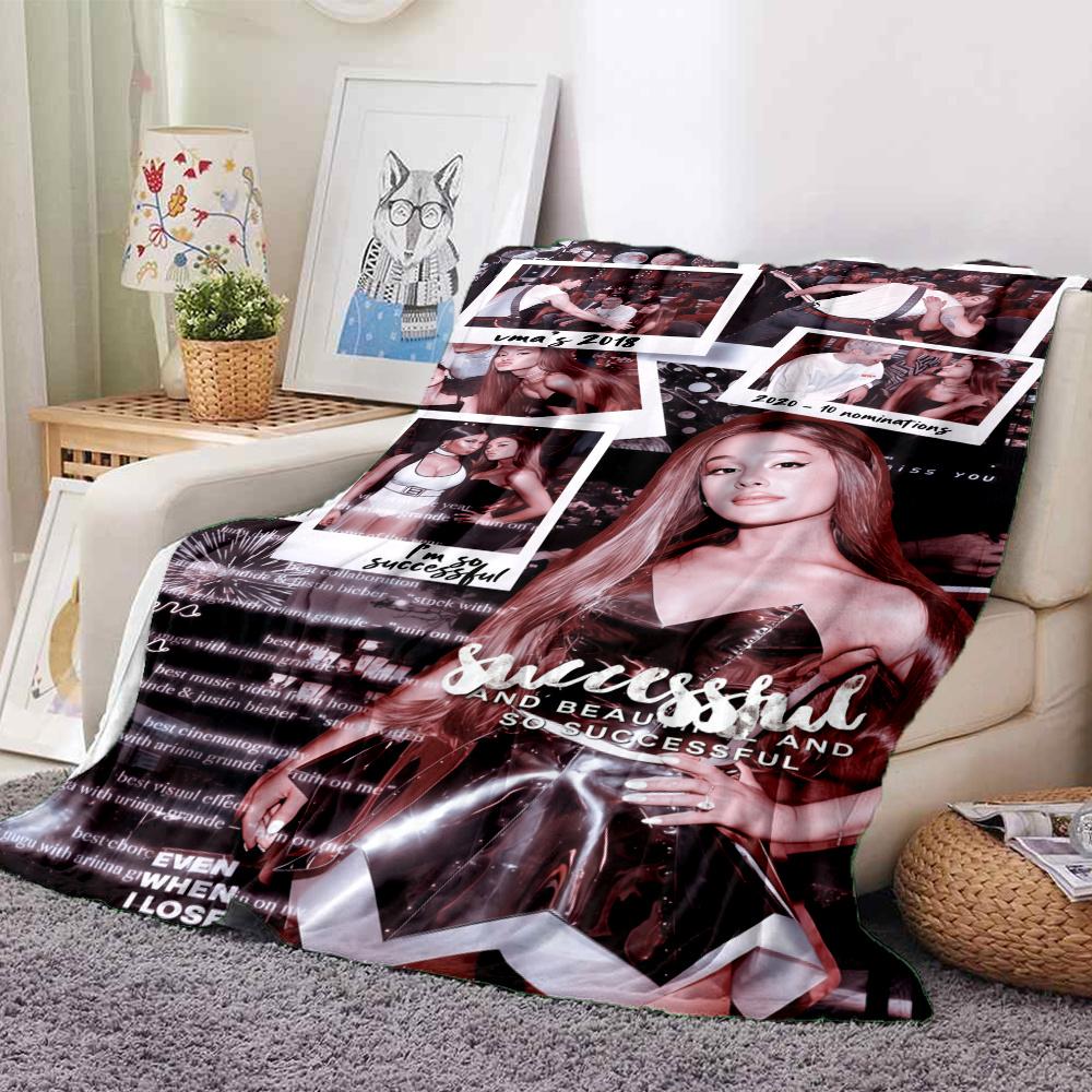 Ariana Grande Decke, Hohe Qualität, Bequem für Alle Jahreszeiten, Heimdekoration, Wärme und Komfort