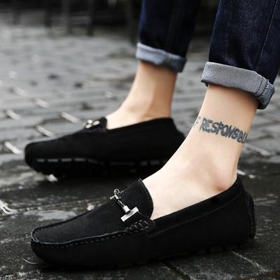 Luxury Men Loafers Slip On Sneakers Casual Boat Shoes New Fashion Male Driving Shoes Soft Moccasins Suede Flat Men Shoes Zapatos