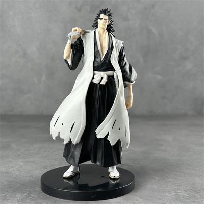 18cm Anime Hitsugaya Toushirou Zaraki Kenpachi Kurosaki Ichigo Action Figure Collectible Model Toy Gifts