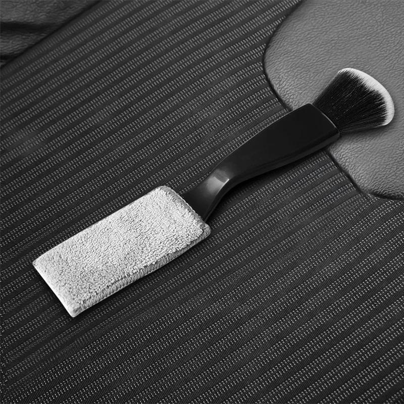 Car Air Conditioner Vent Cleaning Brush Auto Accessories For Toyota Yaris Corolla Avensis Aygo Vitz Vios Yaris Mark-X Mirai