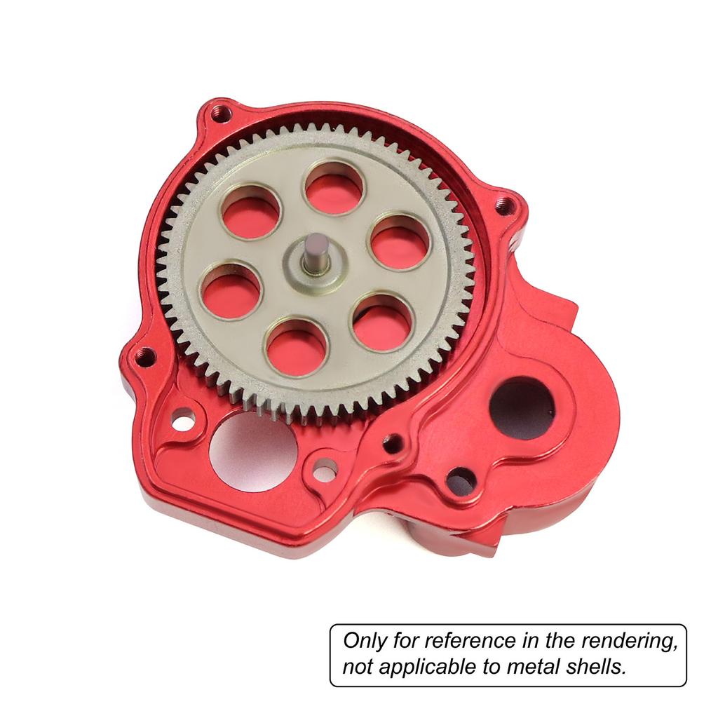 Steel Transmission Gear Complete Gearbox Gears Set For RC Crawler 1/24 1/18 FMS FCX24 Power Wagon K5 FCX18 LC80 Upgrade Part