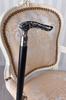 Retro Style Walking Stick with Wavy Handle