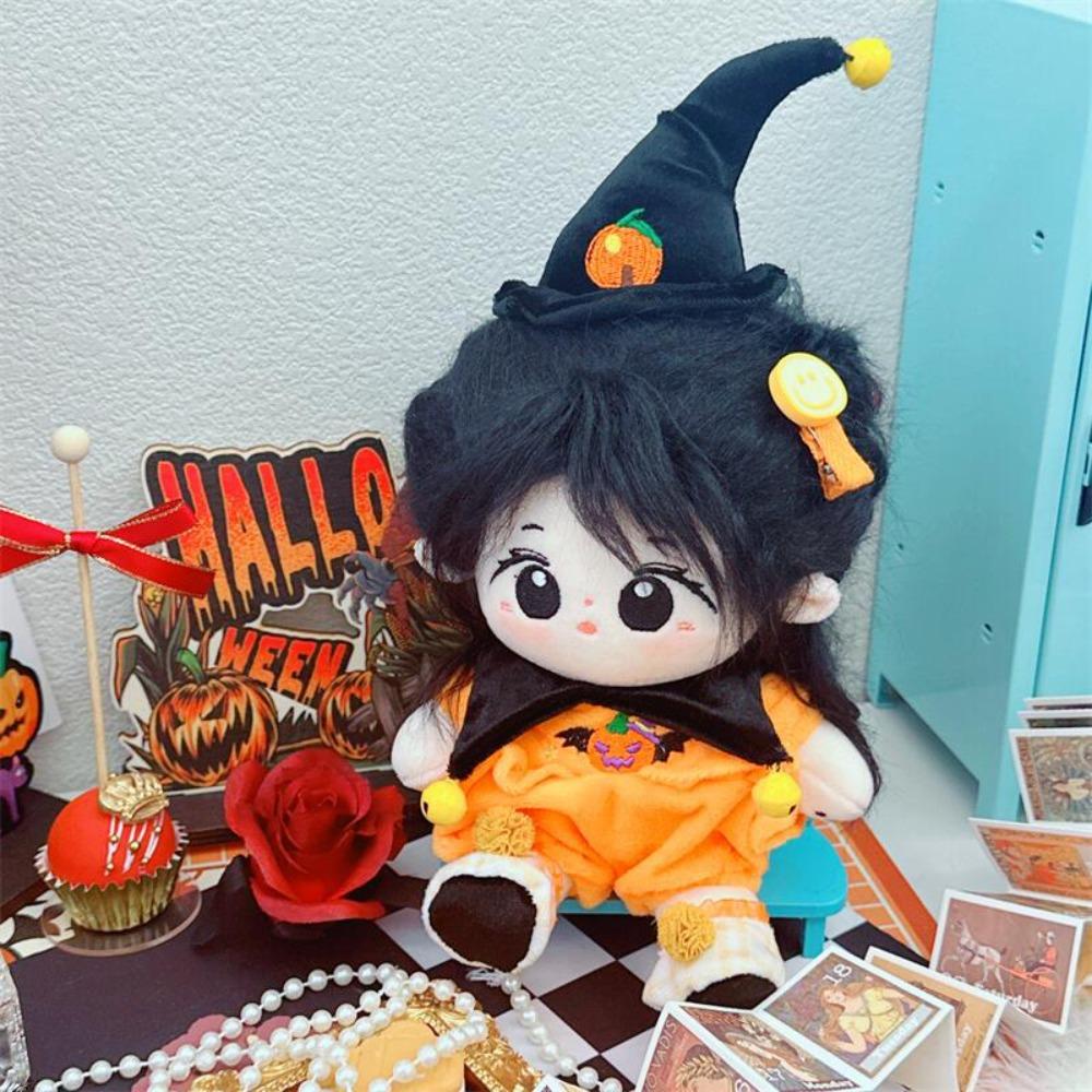 Stuffed Doll Halloween Doll Suit Soft Doll Pumpkin Custom Suit Clothes  Anime Star Dolls