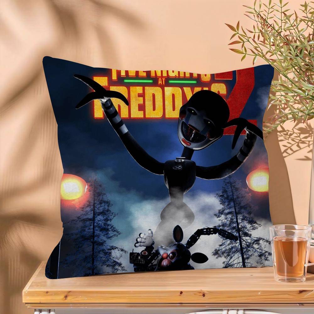 Fnaf Five-nights-At-Freddys Cushion Cover Pillowcase Upholstery Sofa Throw Pillow Home Decor Pillowcas