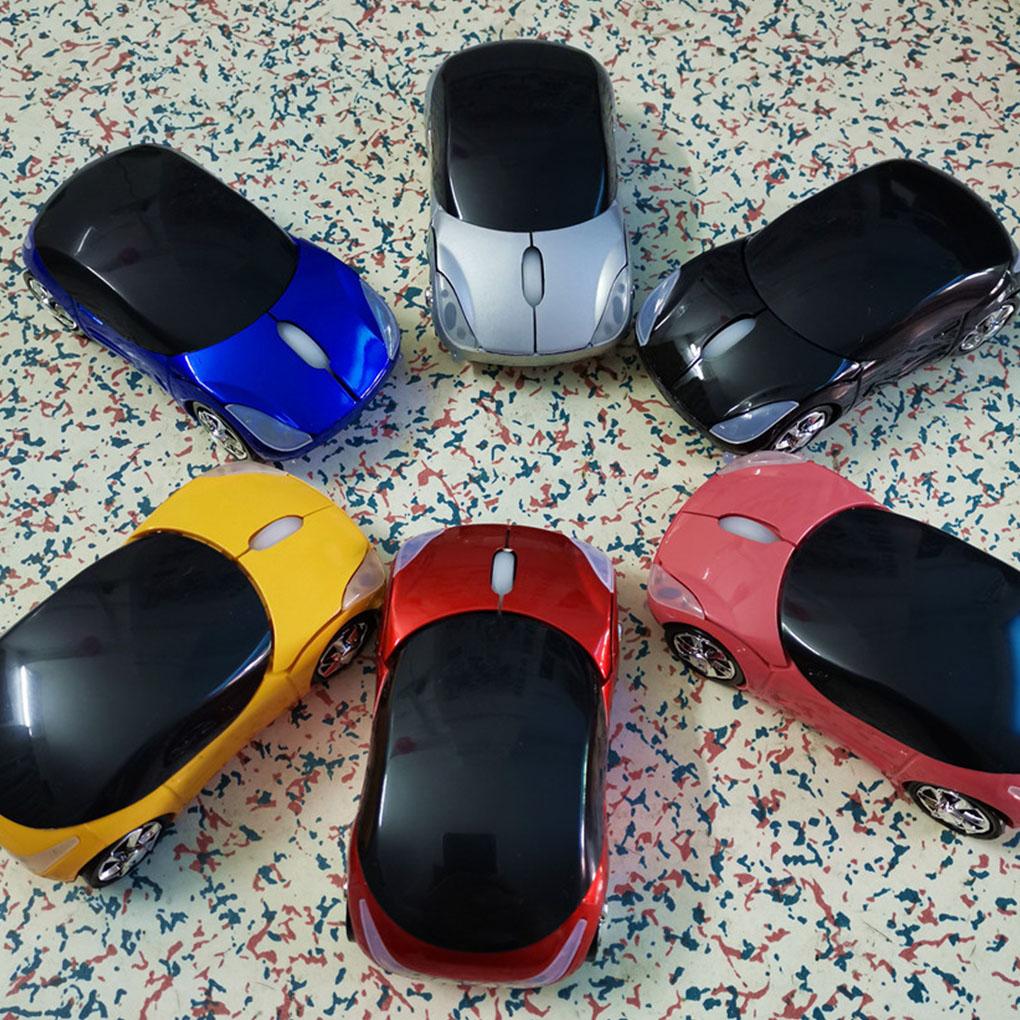 Universal Fast Speed Car Shaped Wired Optical Mouse Portable 3 Keys Gaming Computer Mice Desktop PC Accessories
