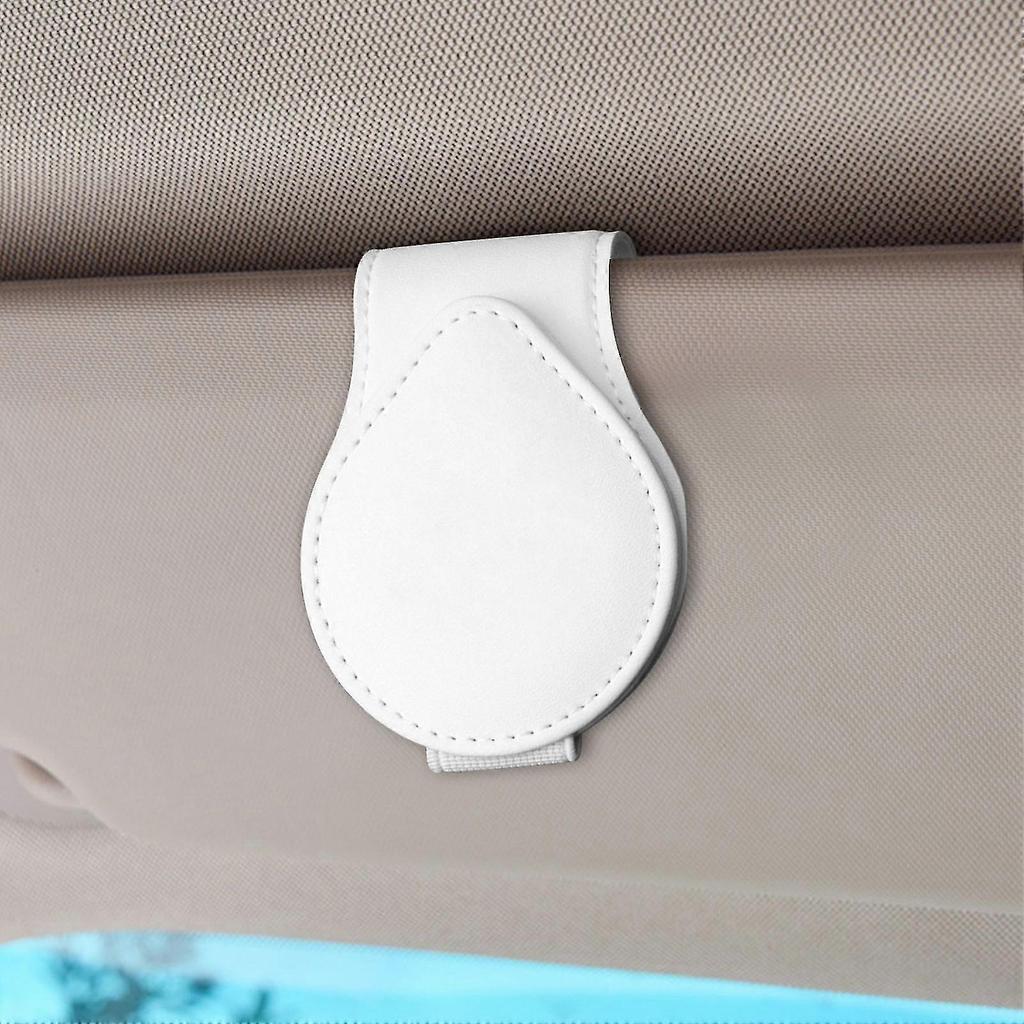 Car Visor Glasses Clip Holder Simple Practical Durable Sunglasses Holder For Auto Interior Accessories