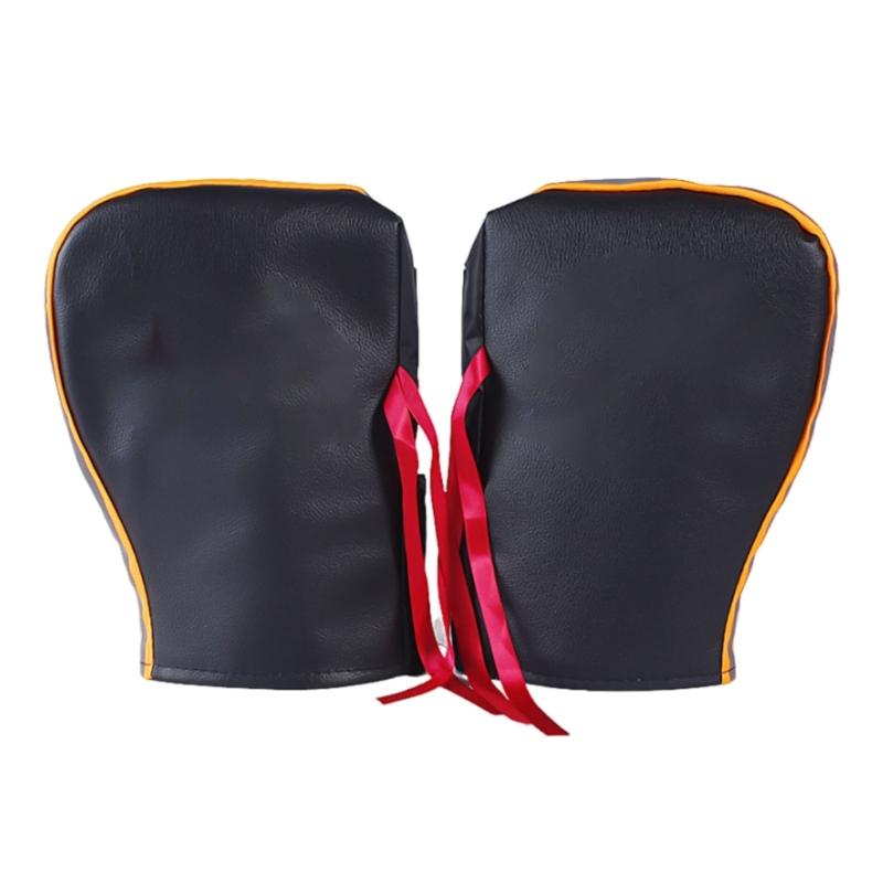 Winter Thicken Handlebar Gloves Motorcycle Handlebar Muffs Handle Grip Gauntlets Hand Protector Cover Hands Warmer Mitts
